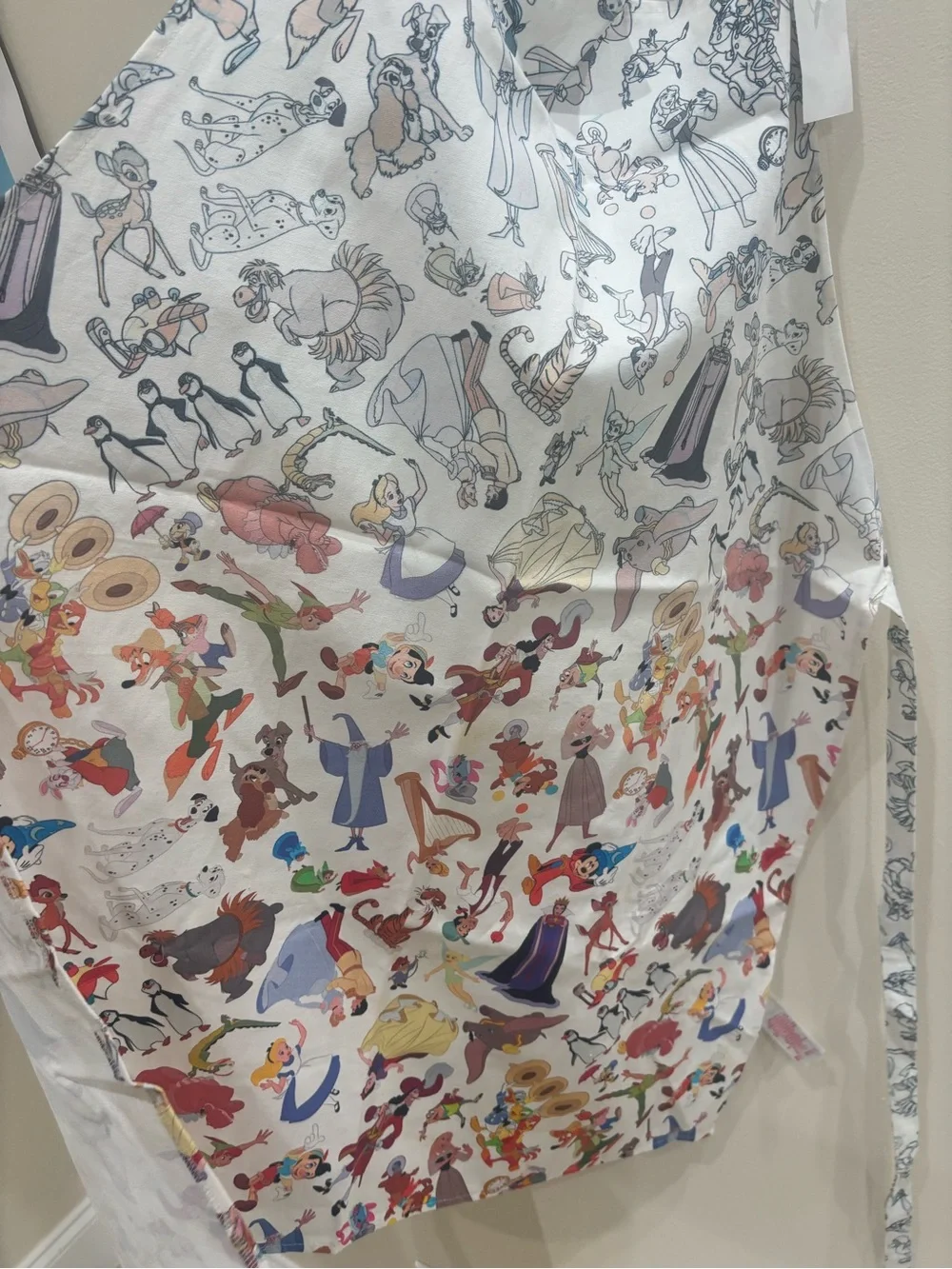 NWT Disney Parks Ink & Paint Collection Apron